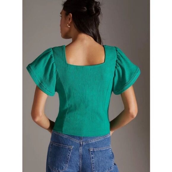 Dolan Left Coast Structured Flutter Top - S - Picture 7 of 11